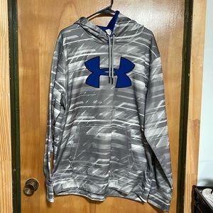 Men’s XL Under Armour Blue & Grey Cold Gear sweatshirt
